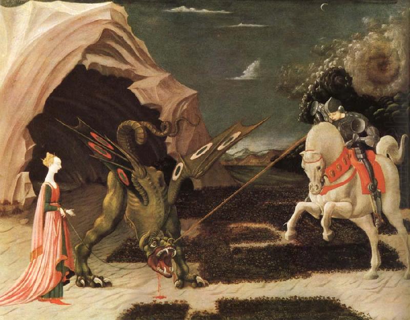 UCCELLO, Paolo Saint Goran and kite china oil painting image